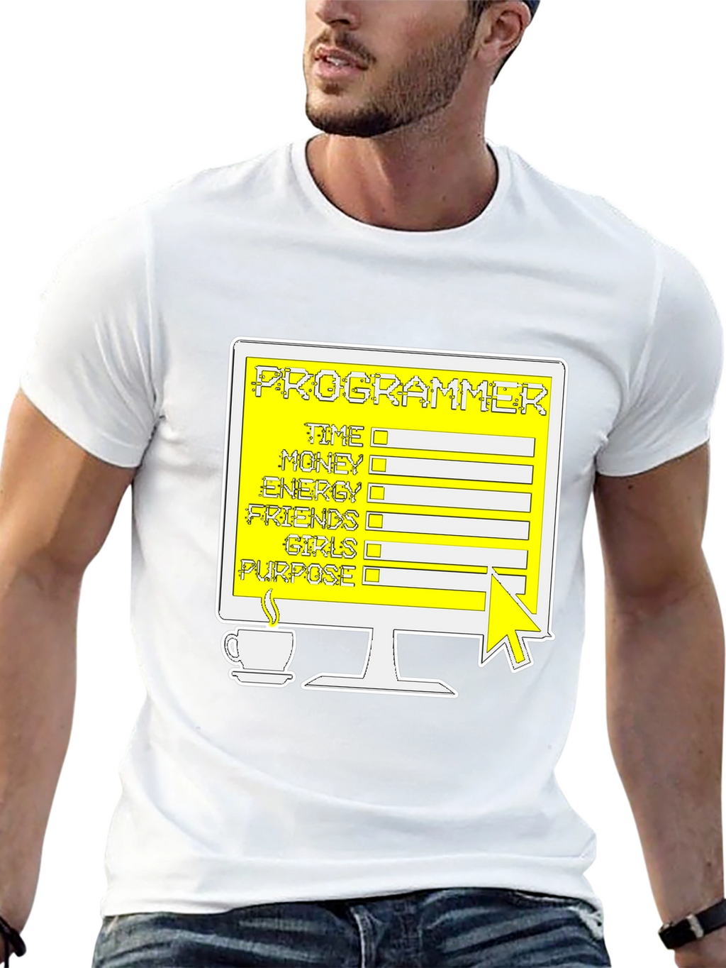 Programmer T-Shirt: Coding Checklist Novelty Tee