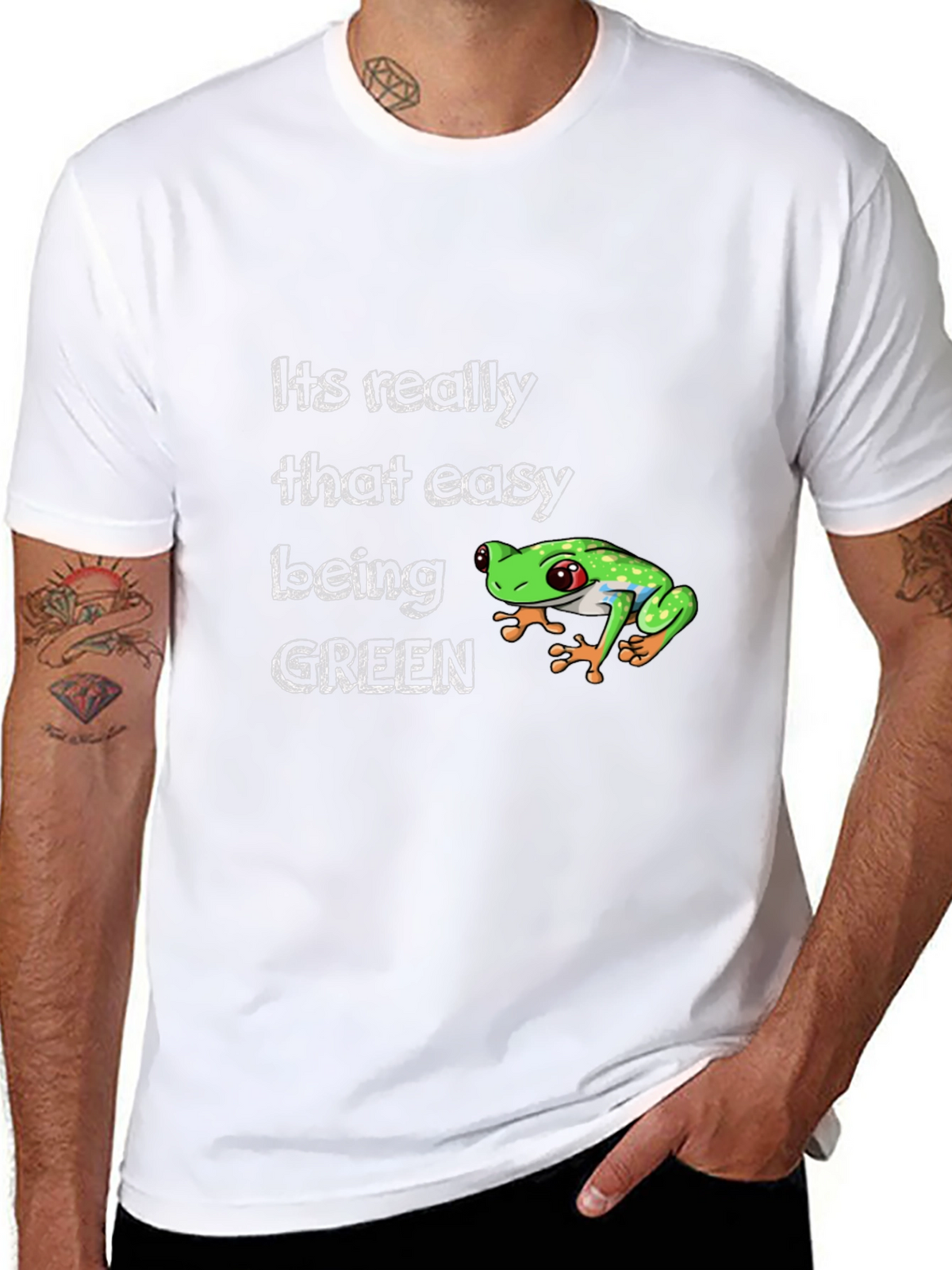 Its Easy Being Green Frog T-Shirt