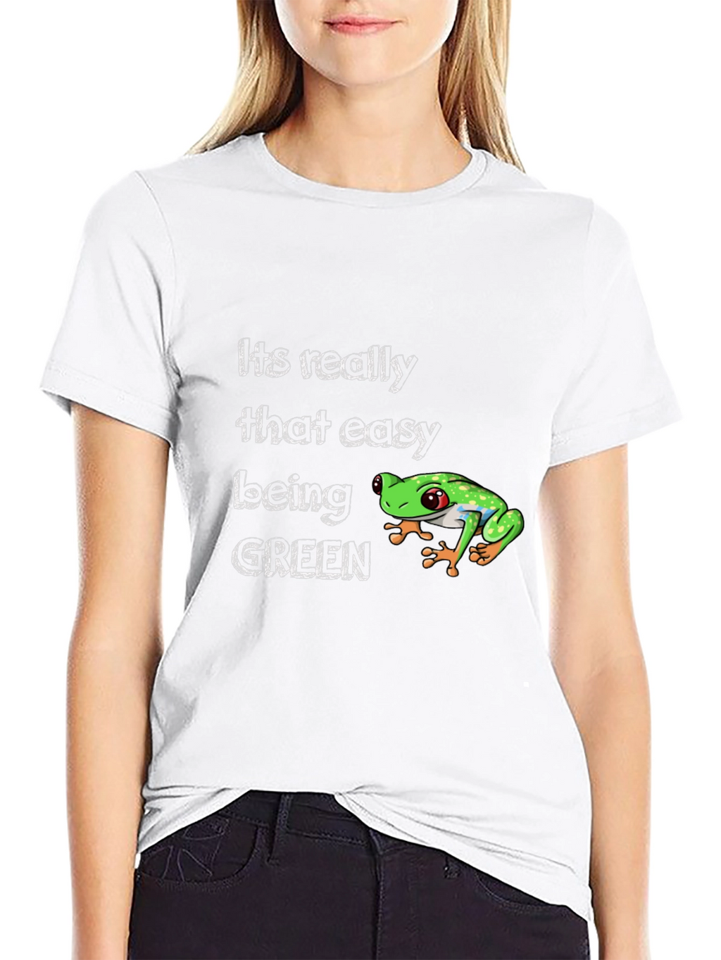 Its Easy Being Green Frog T-Shirt