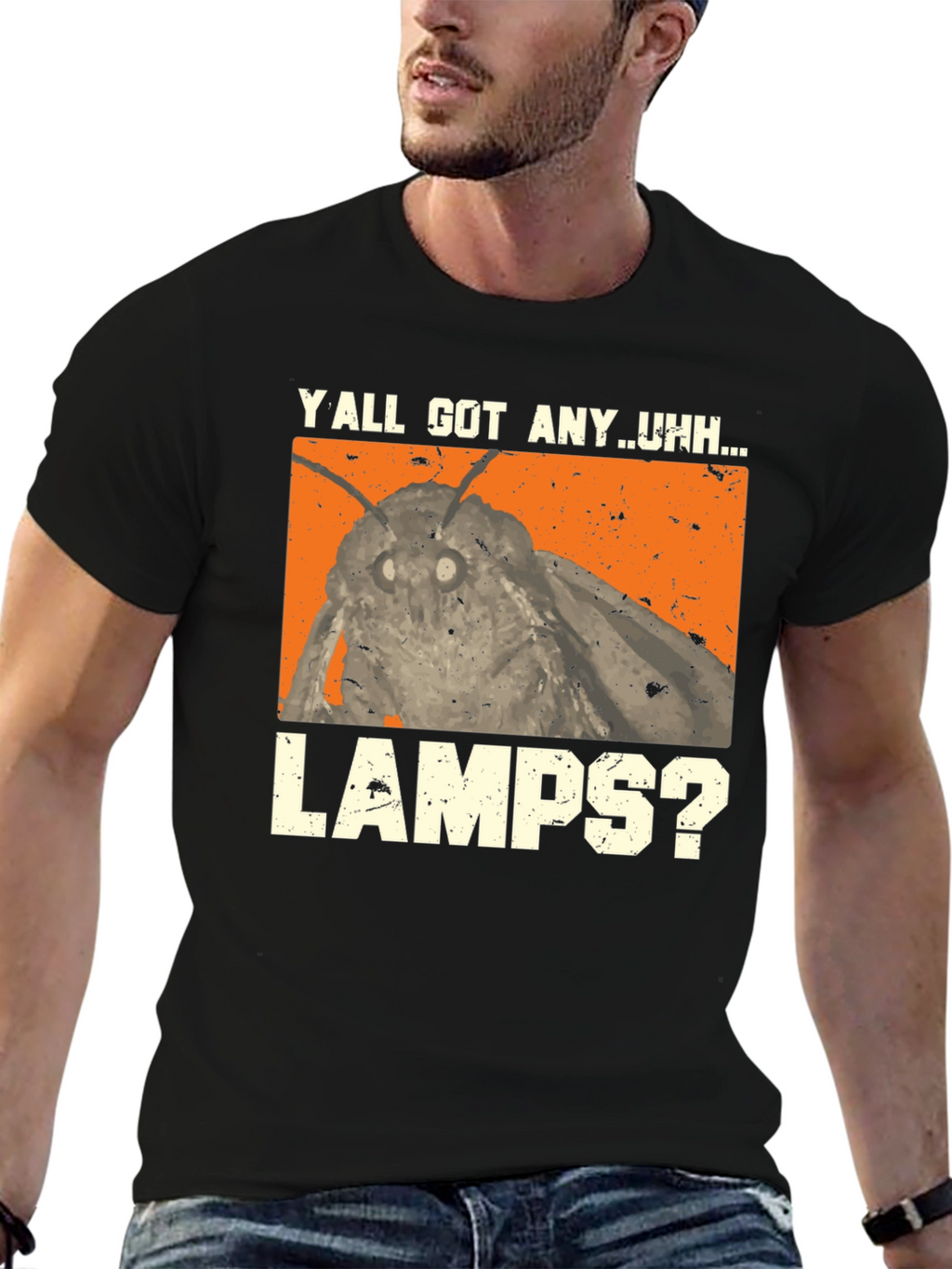 Moth Lamp Meme T-Shirt