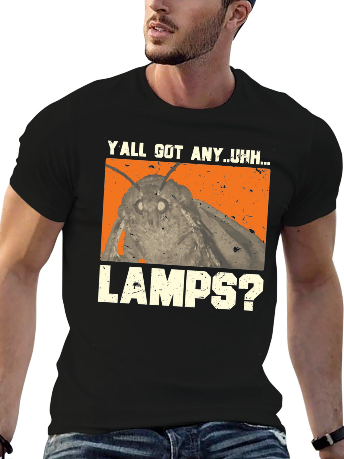 Moth Lamp Meme T-Shirt