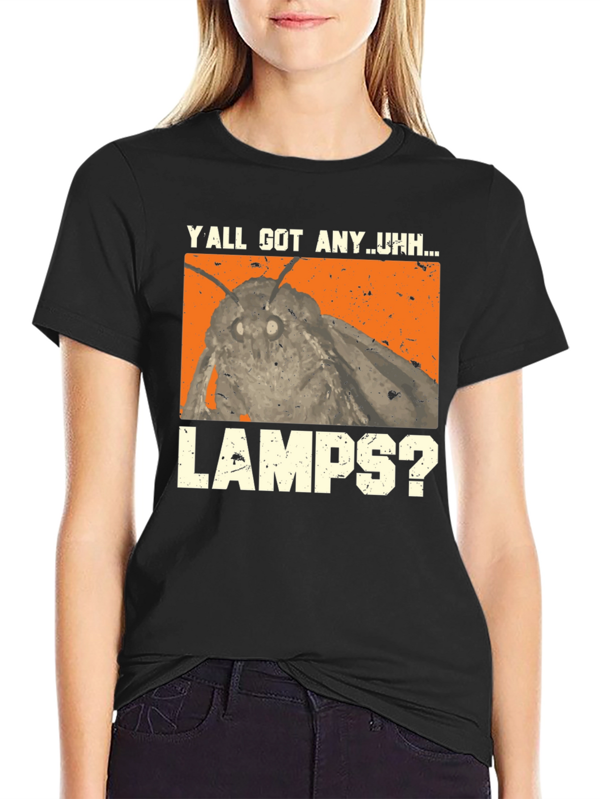 Moth Lamp Meme T-Shirt