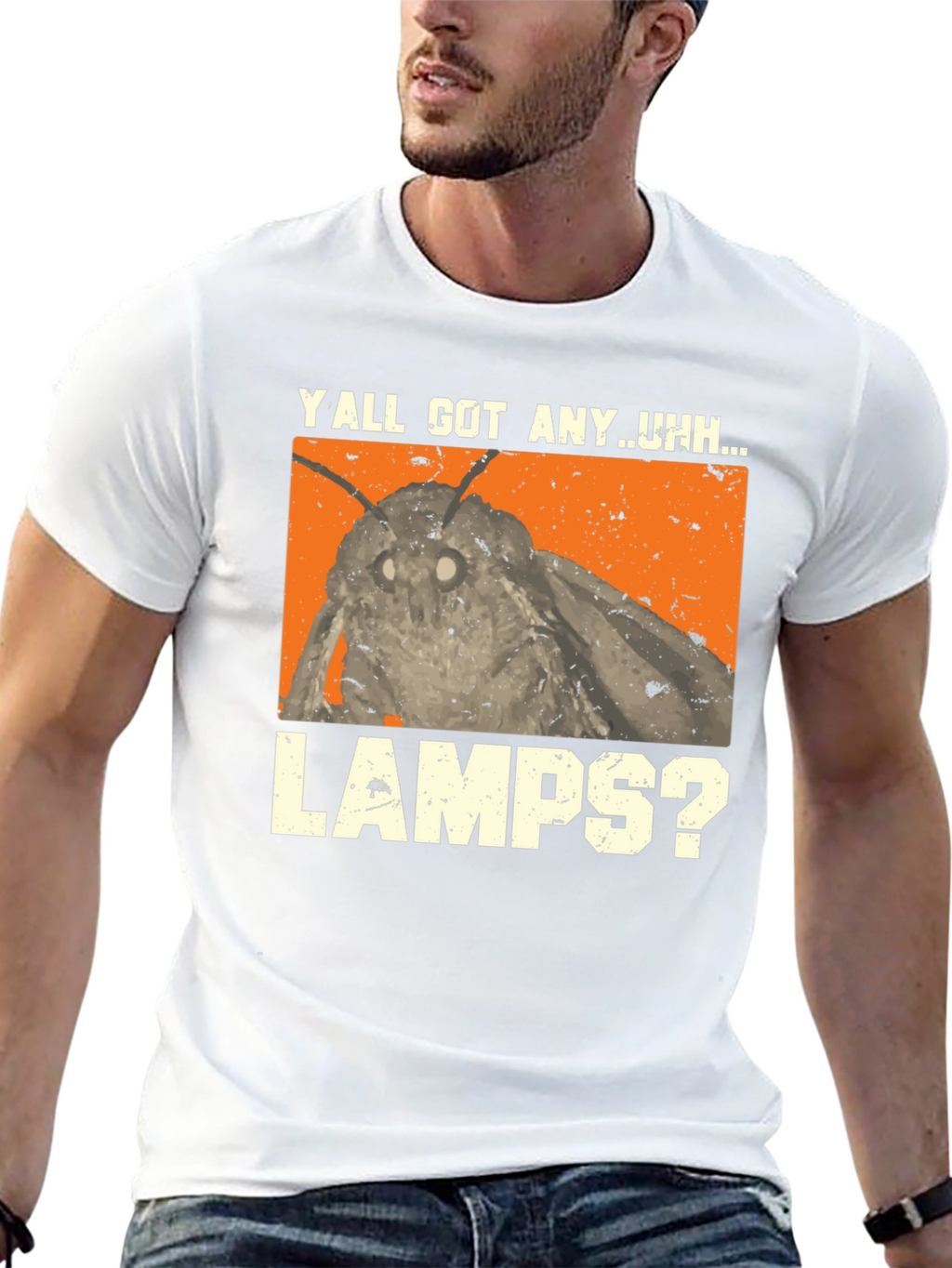 Moth Lamp Meme T-Shirt