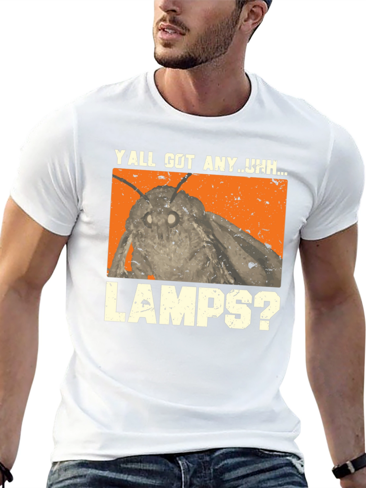 Moth Lamp Meme T-Shirt