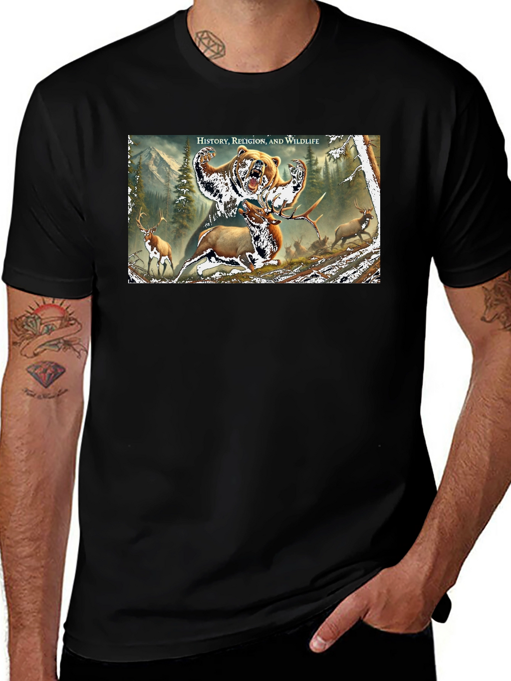 Wildlife Bear T-Shirt