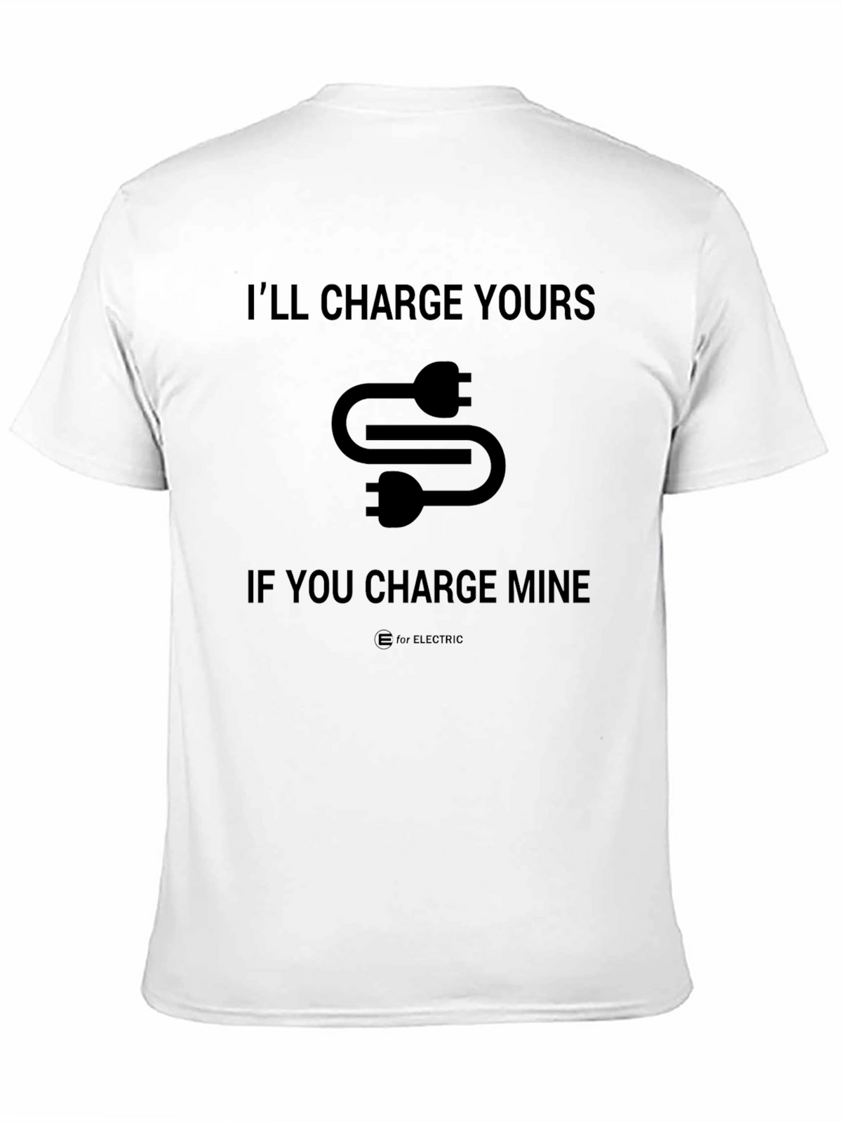 Electric Vehicle Charger Humor T-Shirt