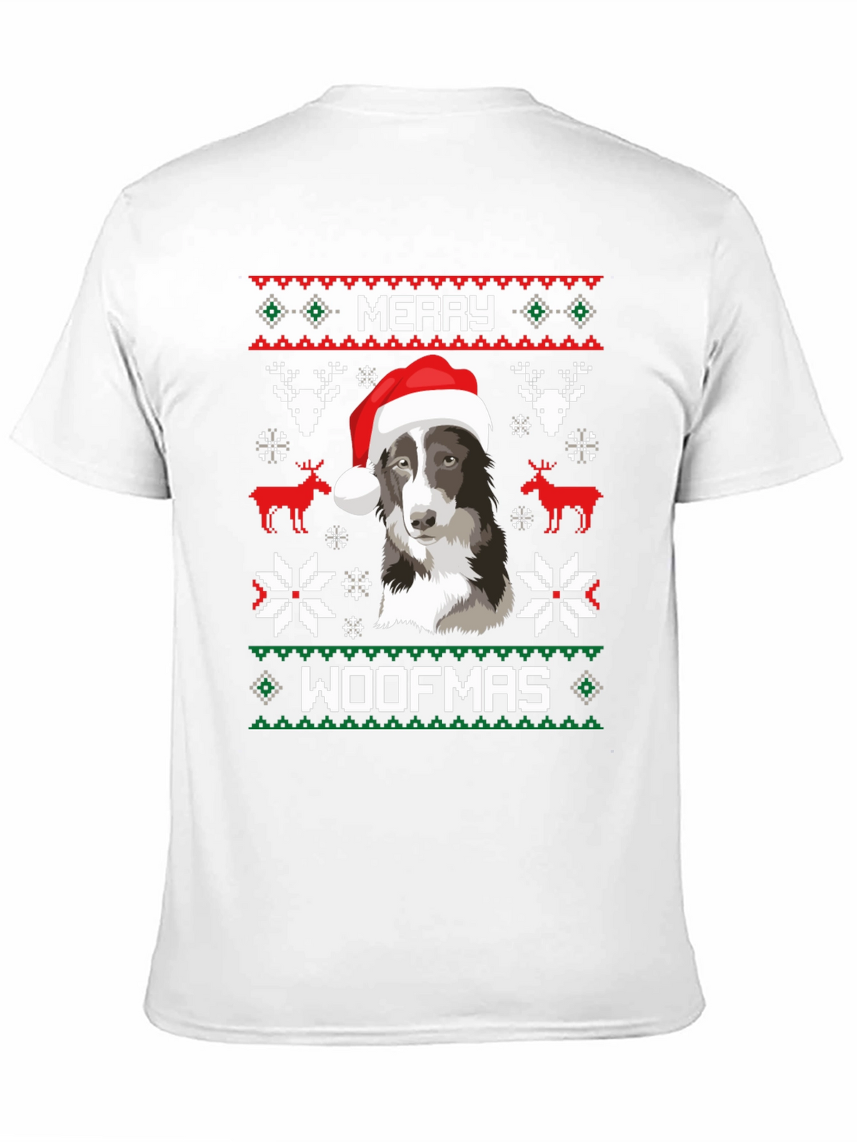 Merry Woofmas Dog Christmas T-Shirt