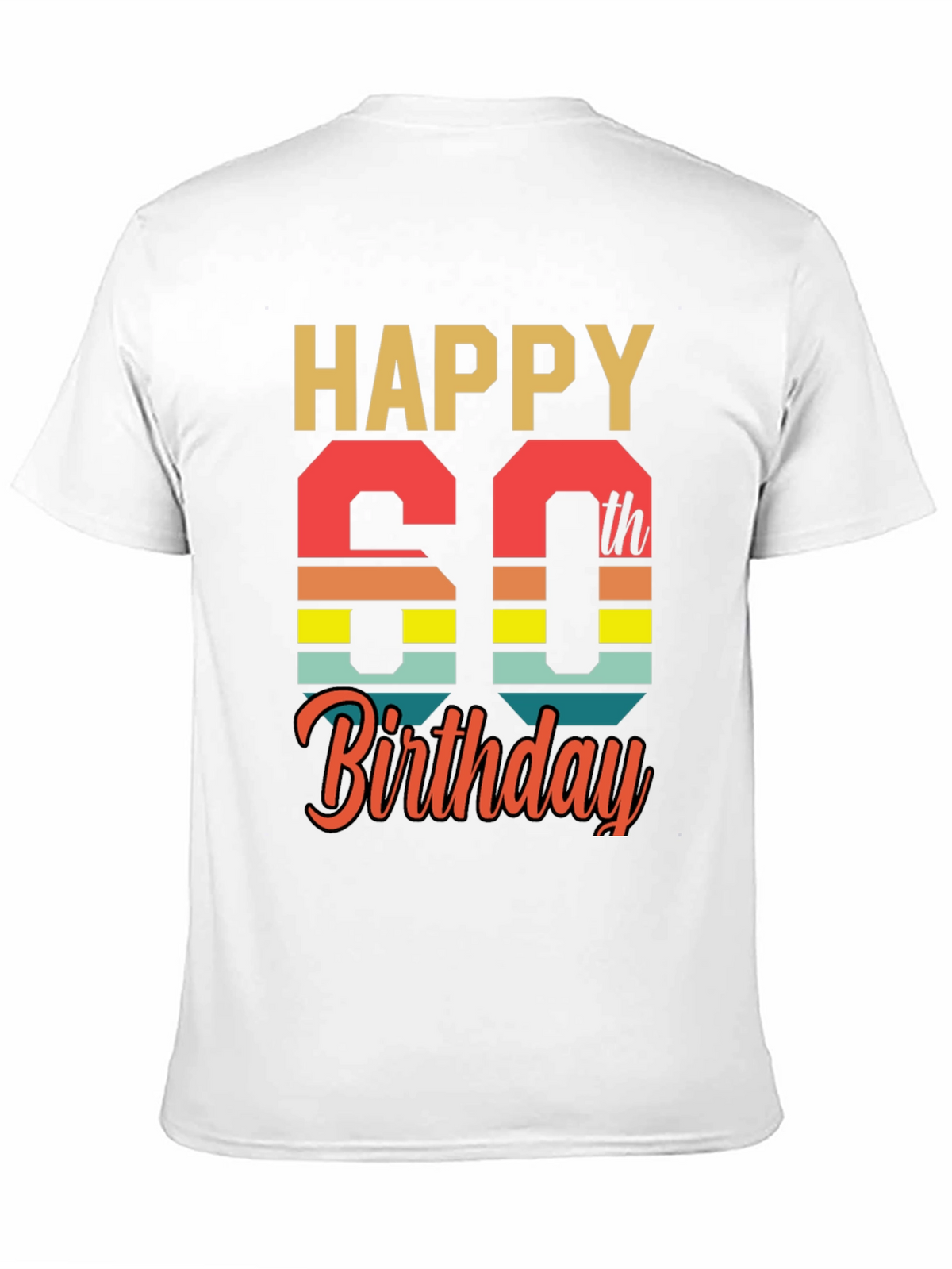 Happy 60th Birthday Graphic Tee