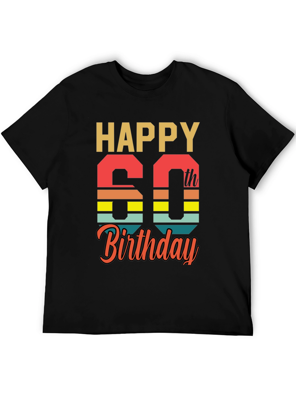 Happy 60th Birthday Graphic Tee