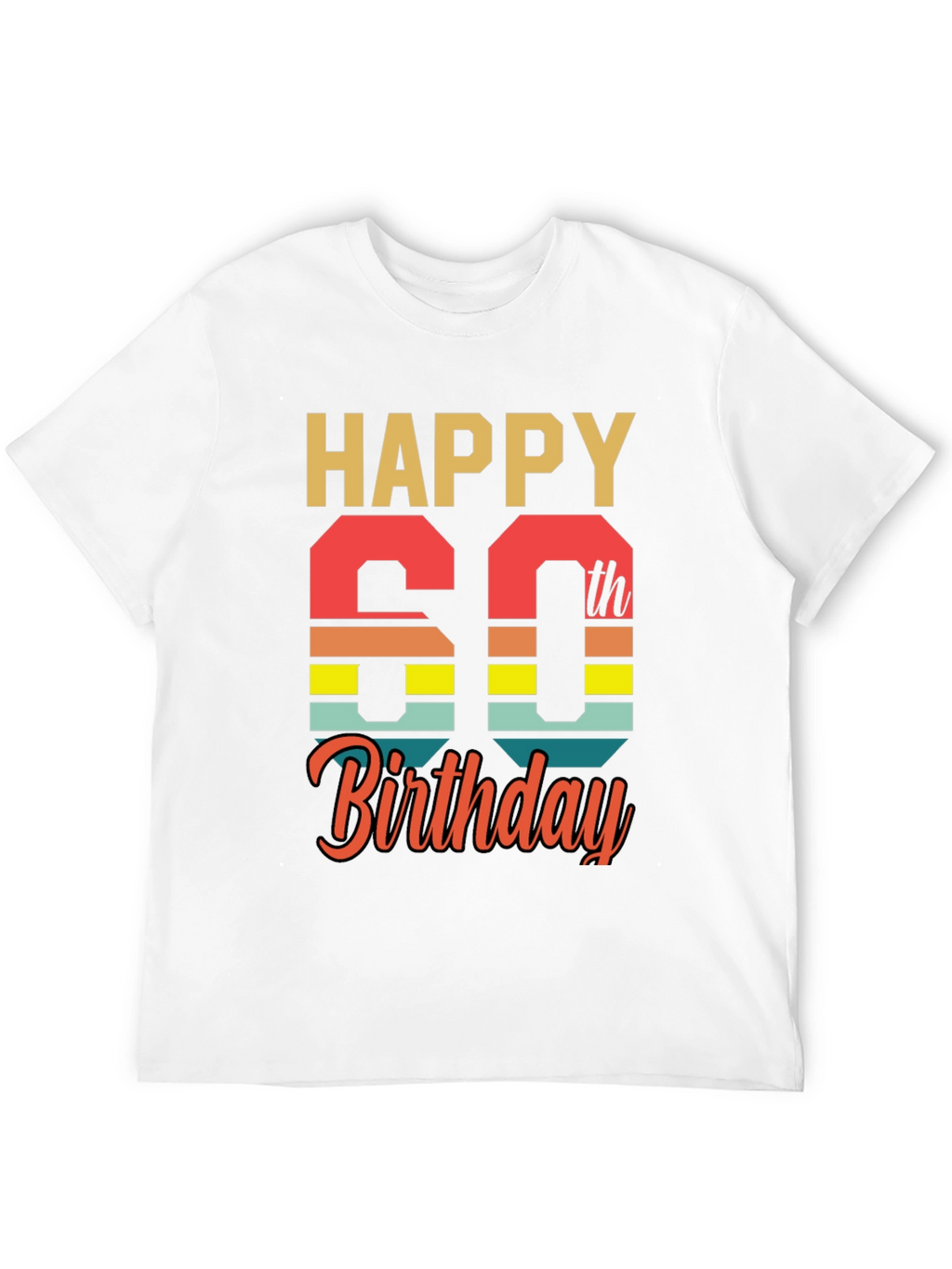 Happy 60th Birthday Graphic Tee