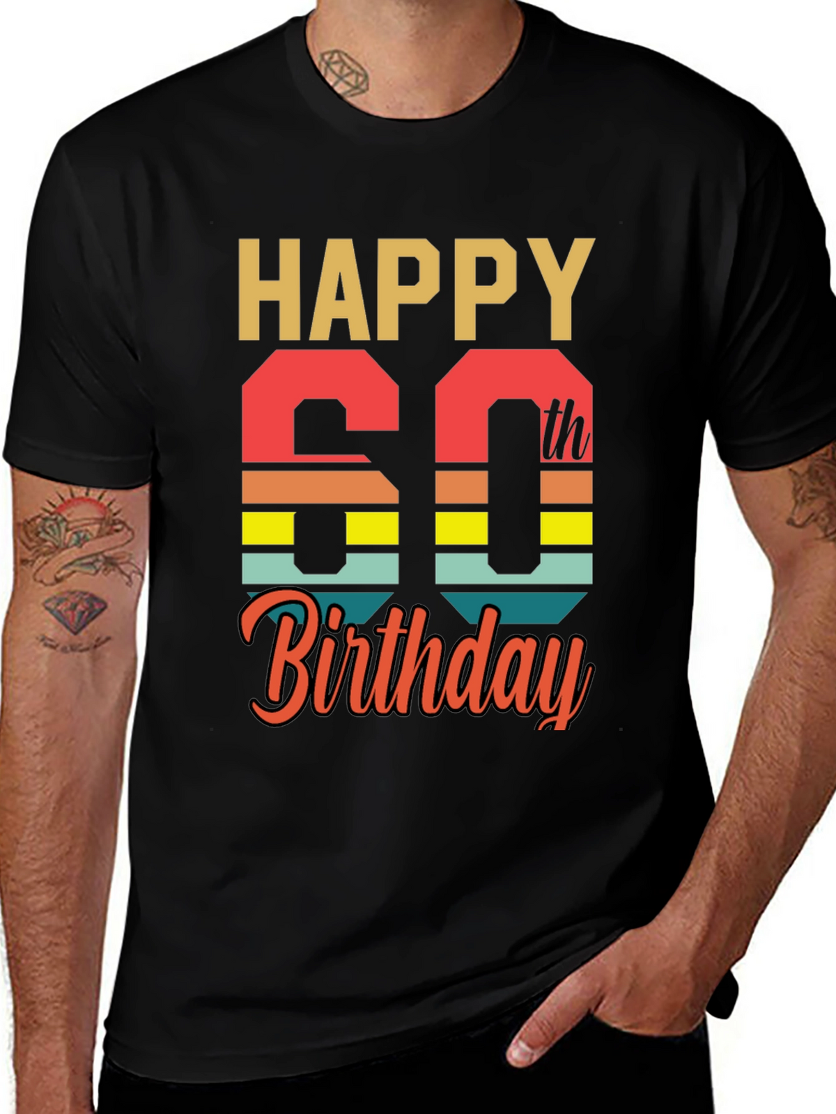 Happy 60th Birthday Graphic Tee