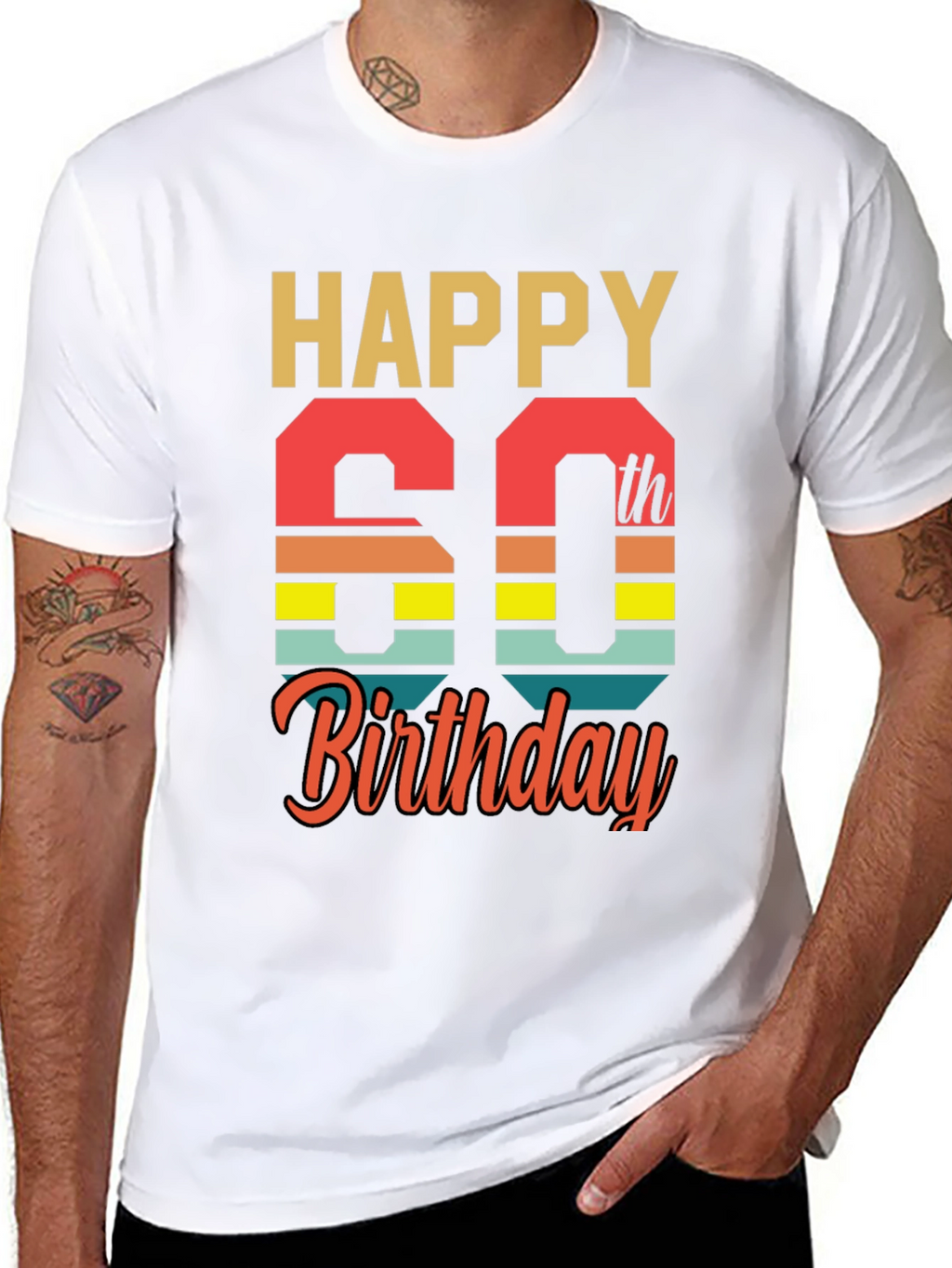 Happy 60th Birthday Graphic Tee