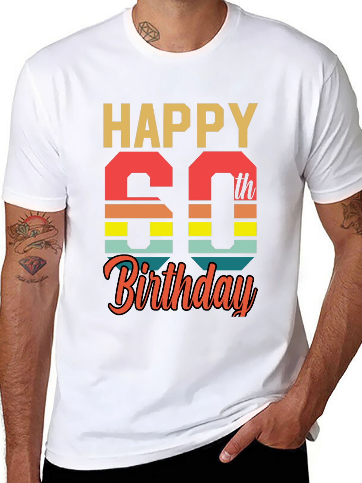 Happy 60th Birthday Graphic Tee