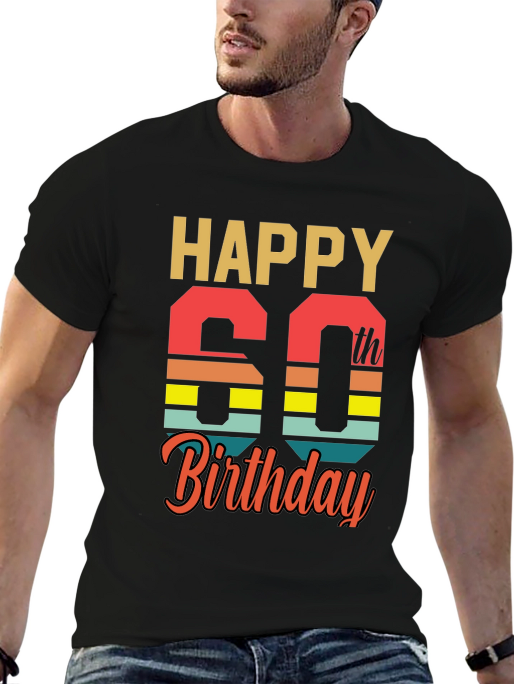 Happy 60th Birthday Graphic Tee