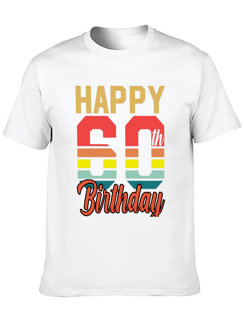Happy 60th Birthday Graphic Tee