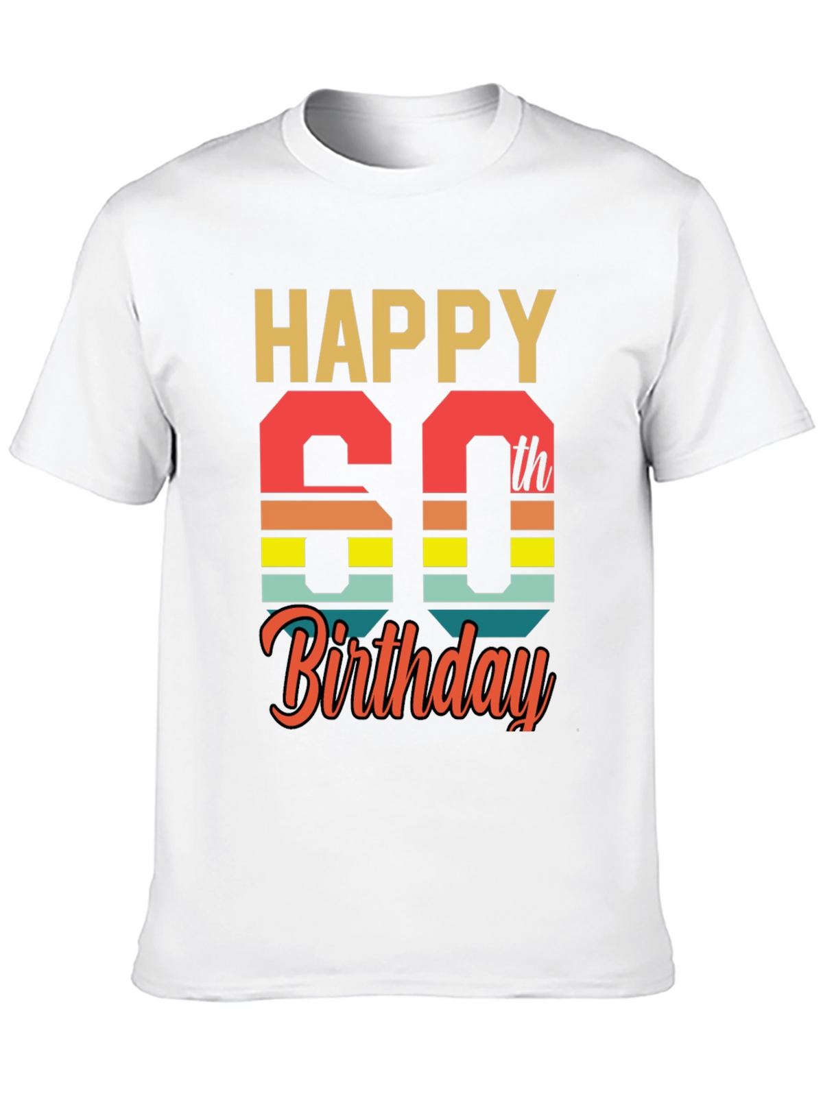 Happy 60th Birthday Graphic Tee