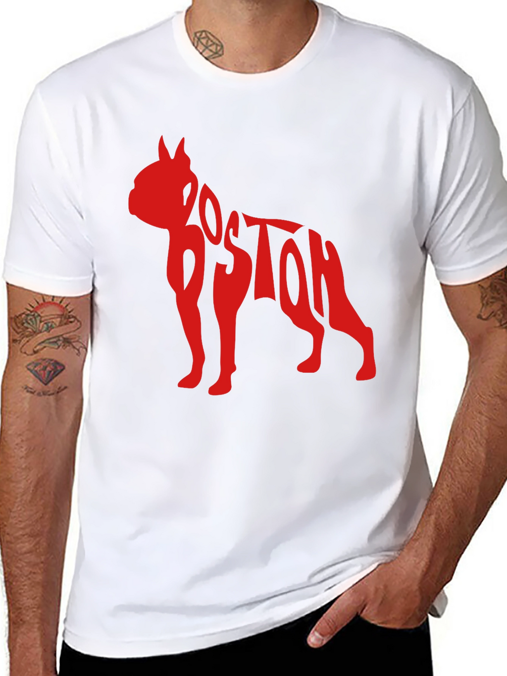 Boston Terrier T-Shirt - Graphic Dog Tee