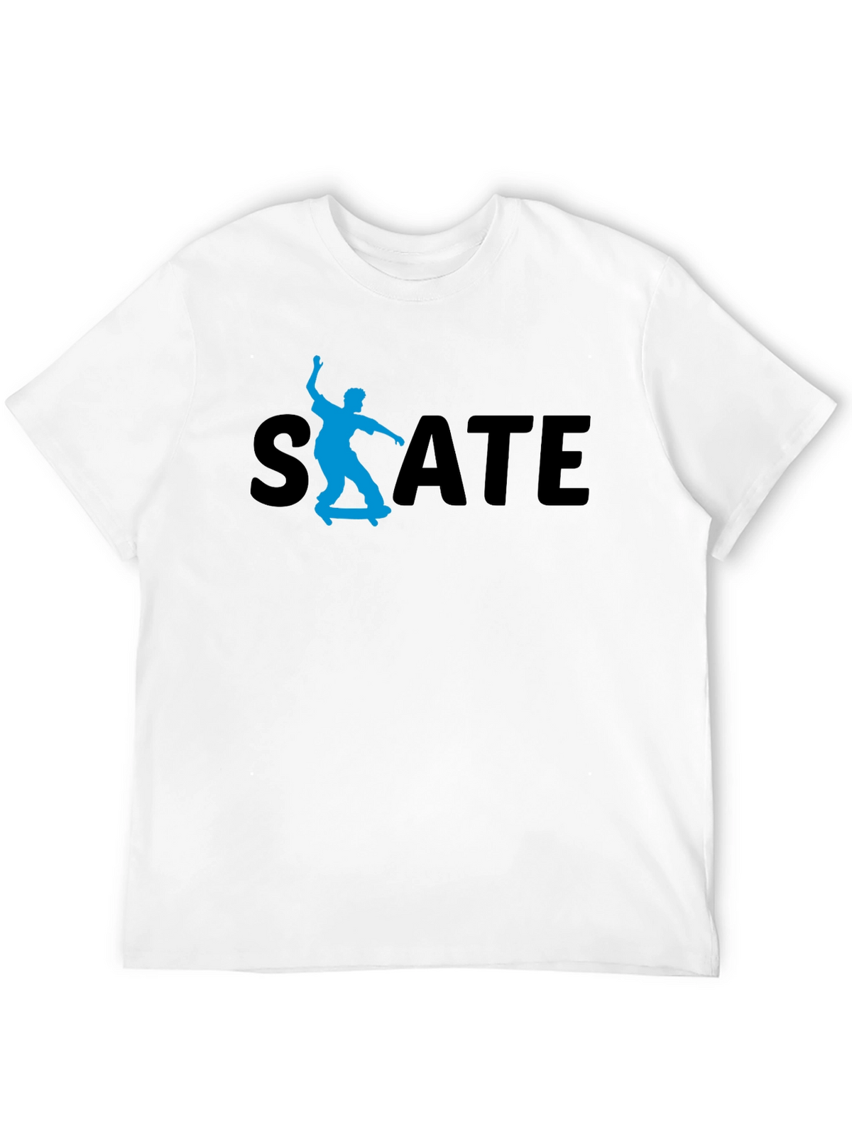 Skate T-Shirt - Black Cotton Tee