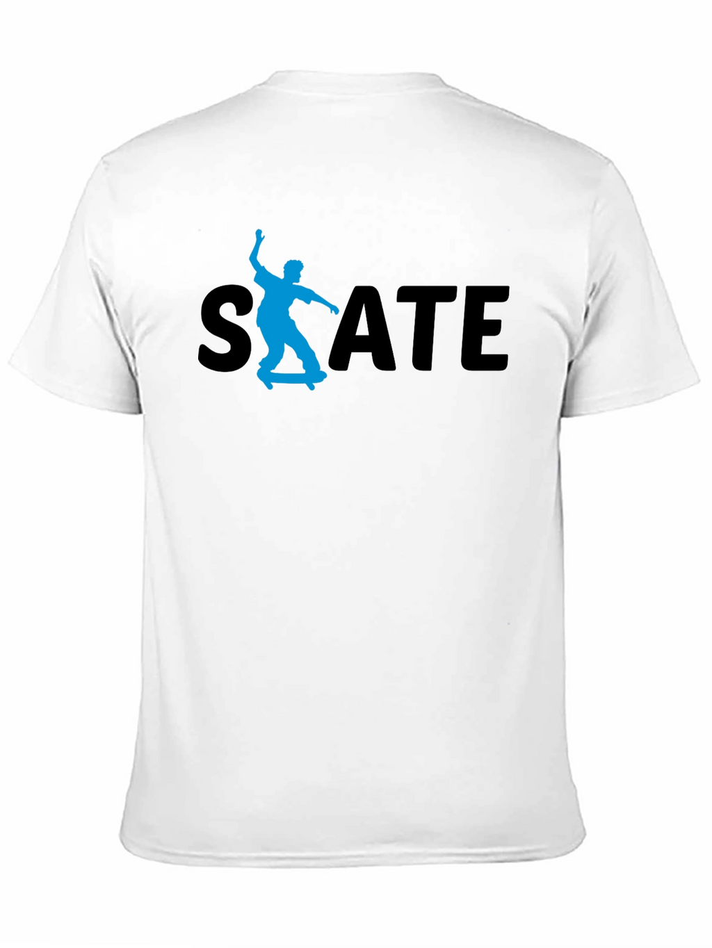 Skate T-Shirt - Black Cotton Tee