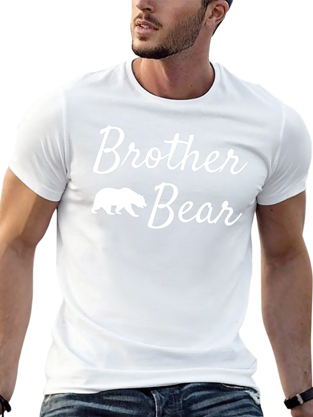 Brother Bear Graphic Tee - Soft Cotton