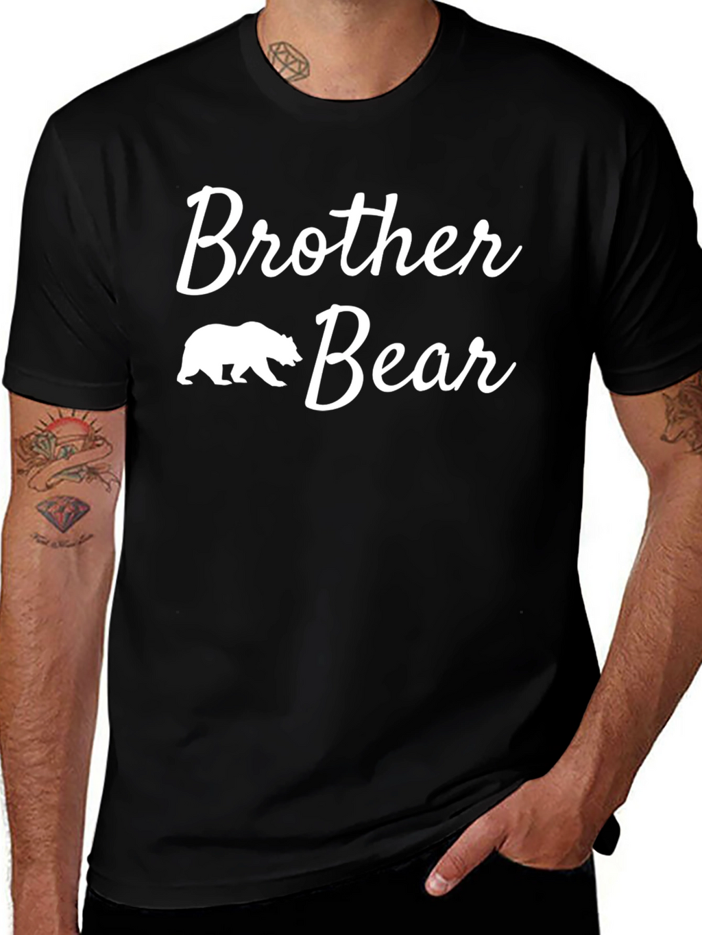 Brother Bear Graphic Tee - Soft Cotton