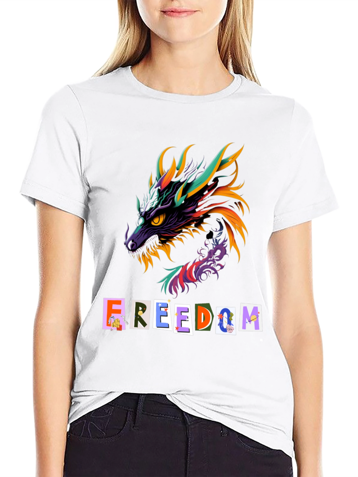 Dragon Freedom Graphic Tee