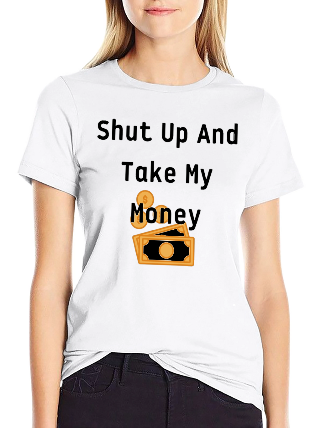 Shut Up and Take My Money Black T-Shirt