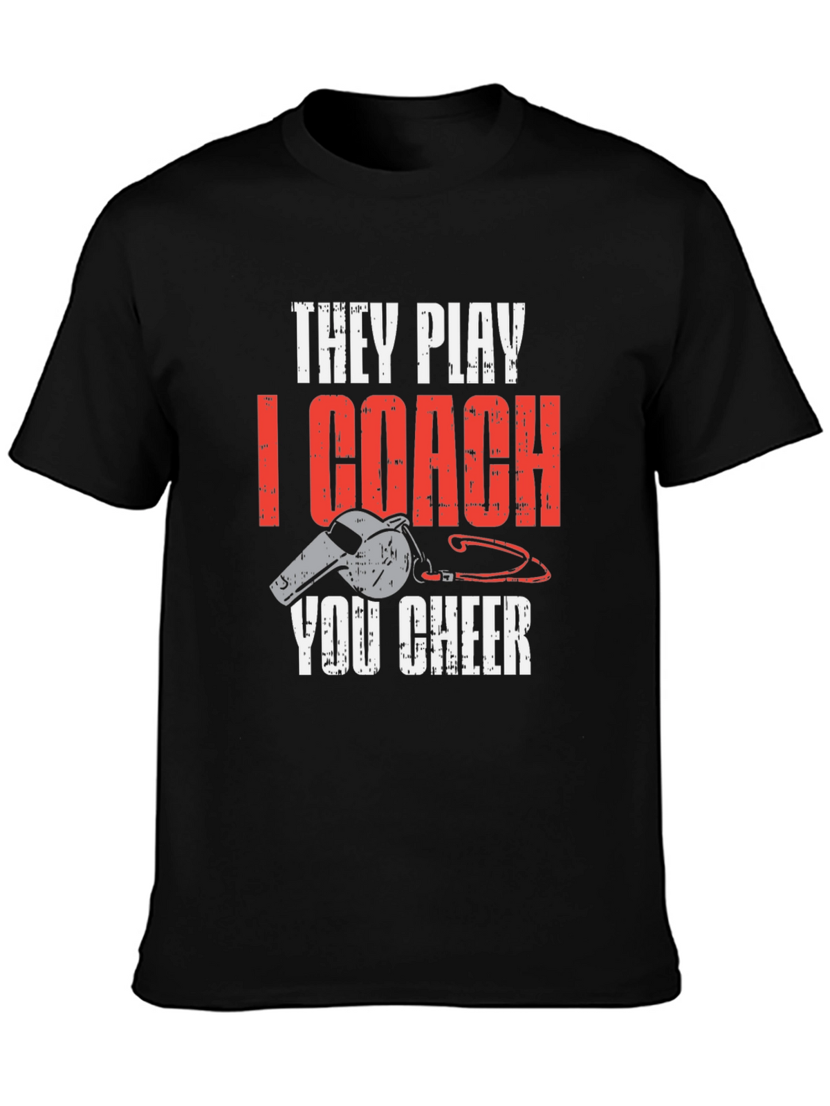 They Play I Coach You Cheer T-Shirt