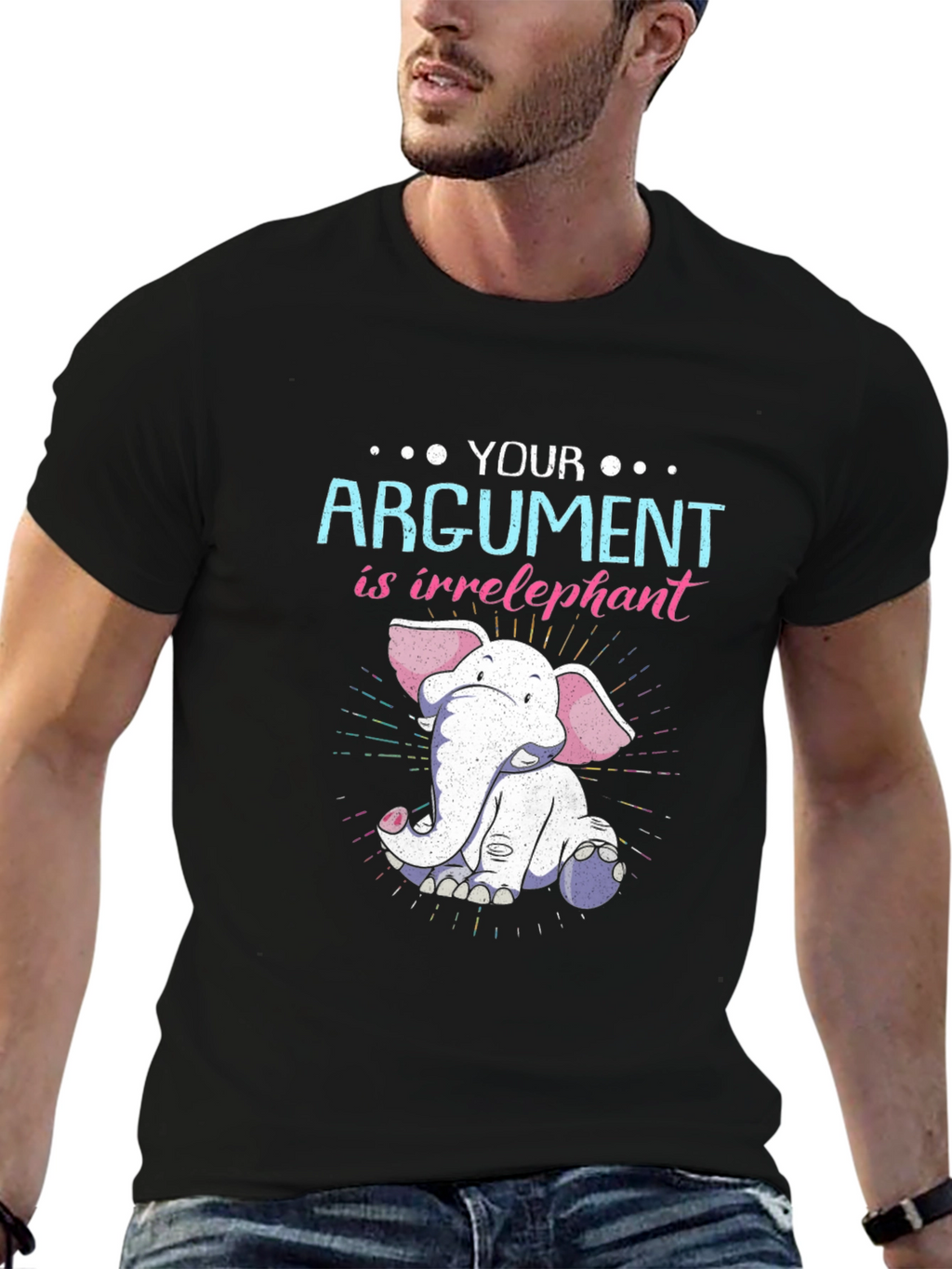 Irrelephant Argument Graphic Tee