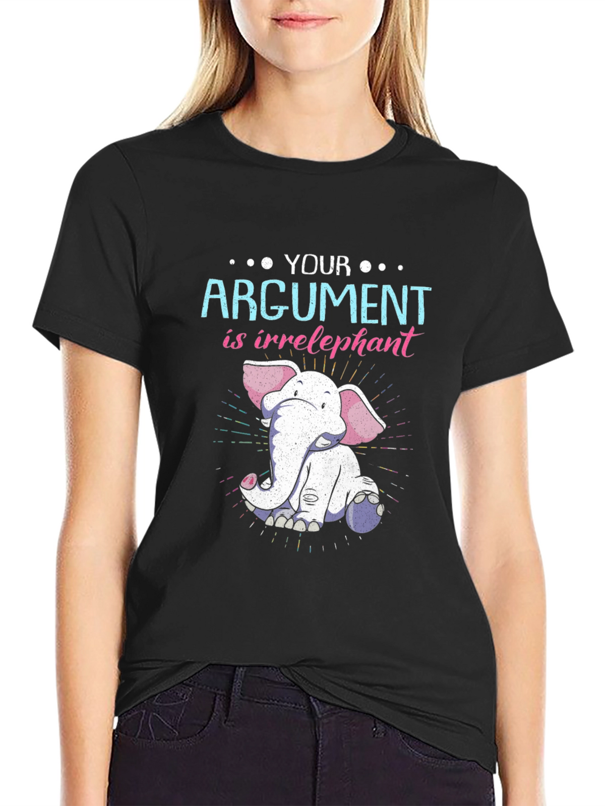 Irrelephant Argument Graphic Tee
