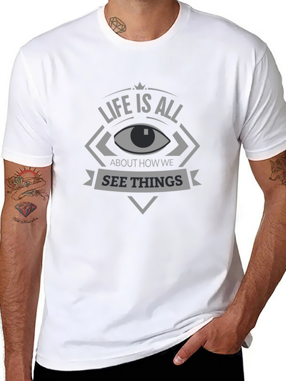 Life Is All About How We See Things T-Shirt
