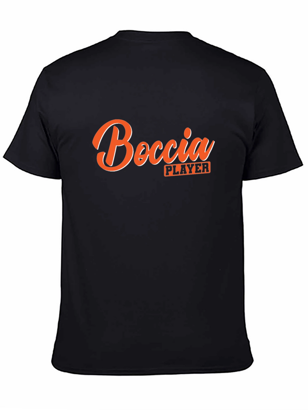 Boccia Player T-Shirt - Black Tee