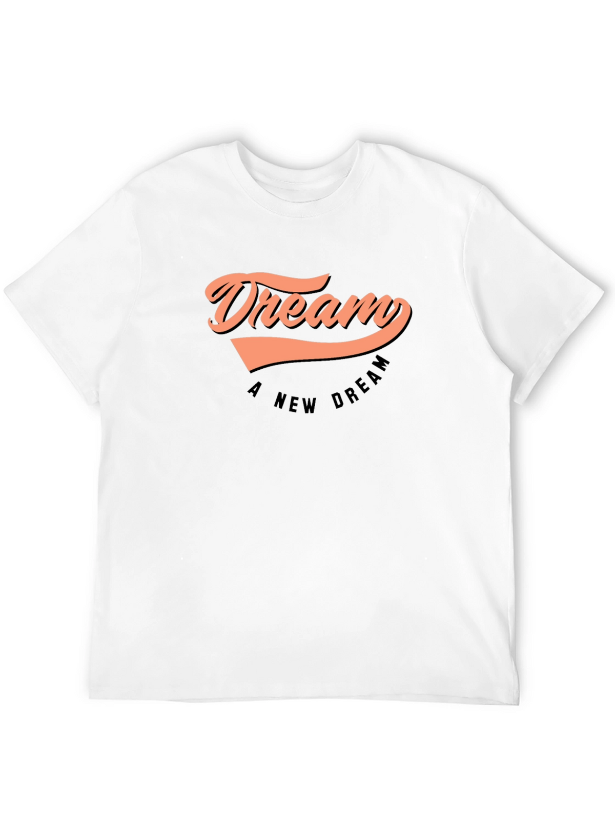 Dream a New Dream Black Graphic T-Shirt