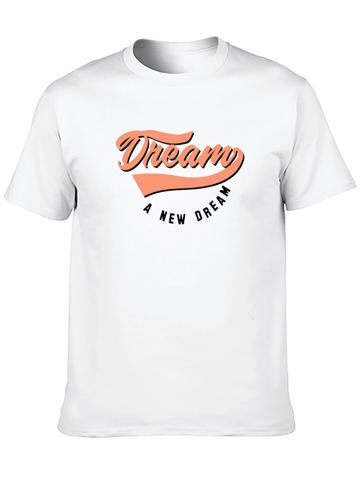 Dream a New Dream Black Graphic T-Shirt