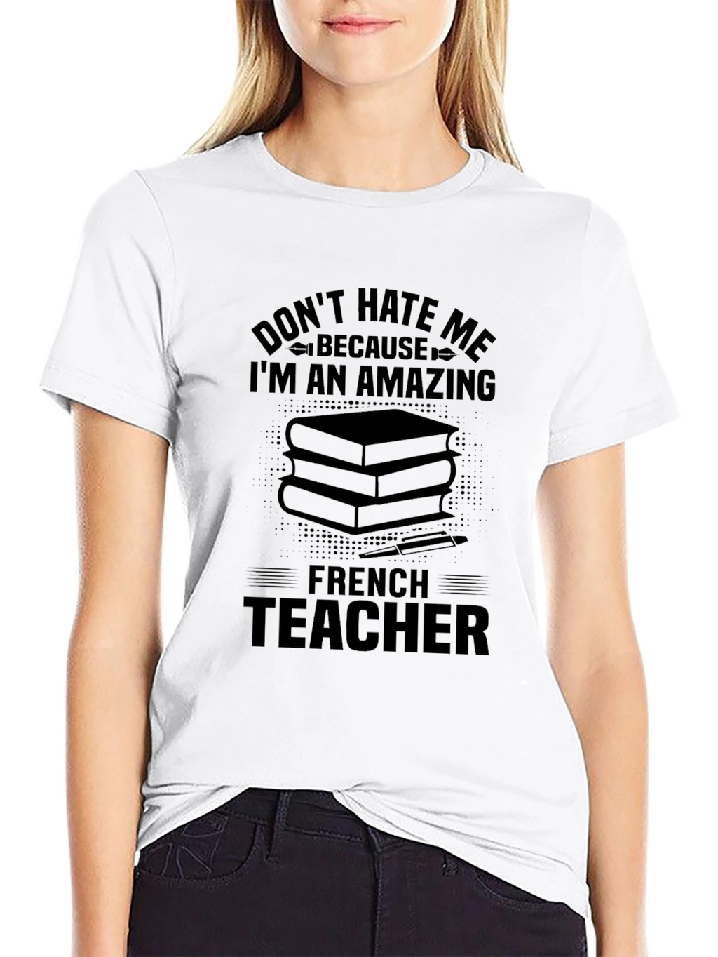 Amazing French Teacher T-Shirt - Soft Cotton Tee