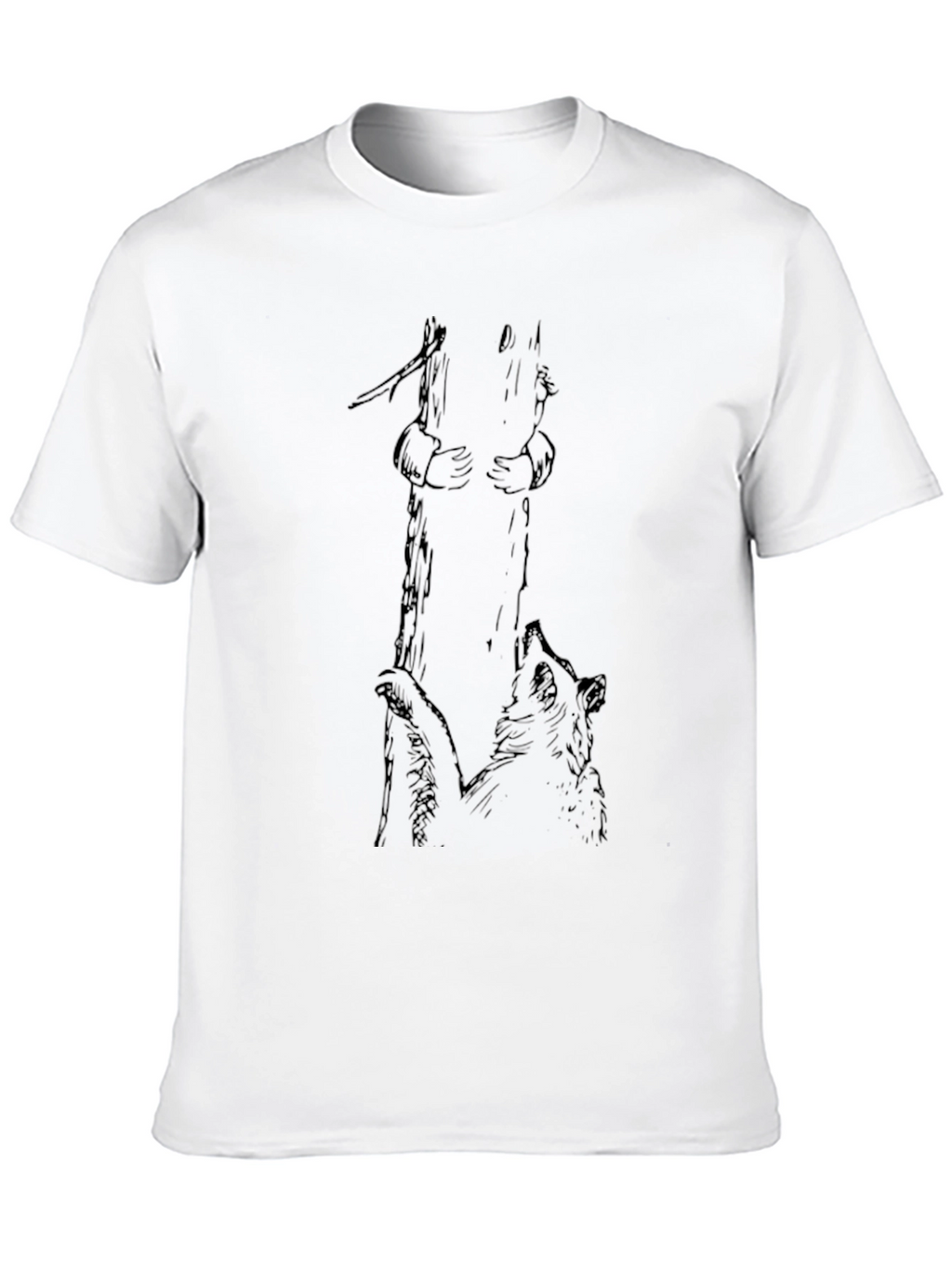 Bear Hug Black T-Shirt
