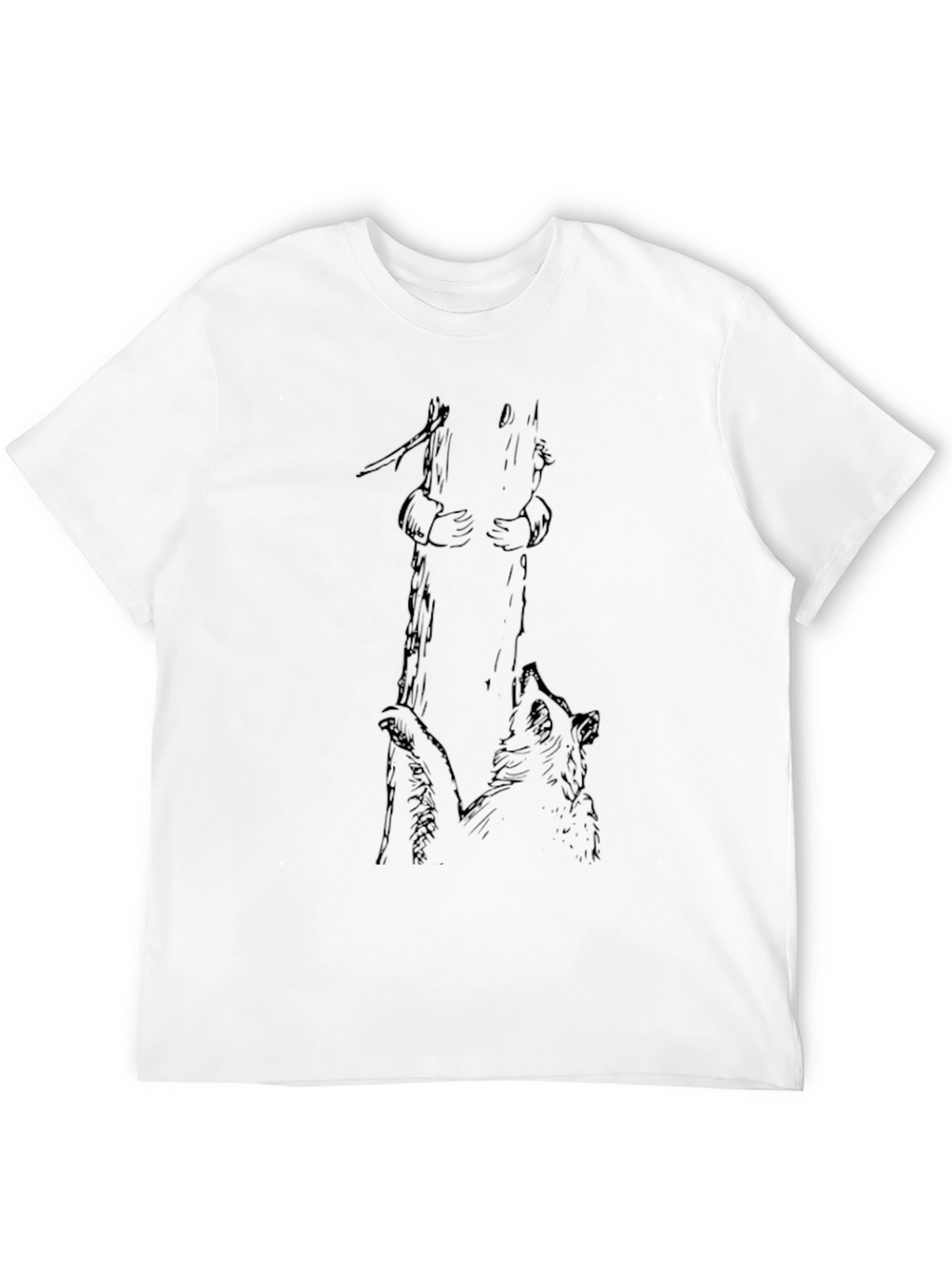 Bear Hug Black T-Shirt