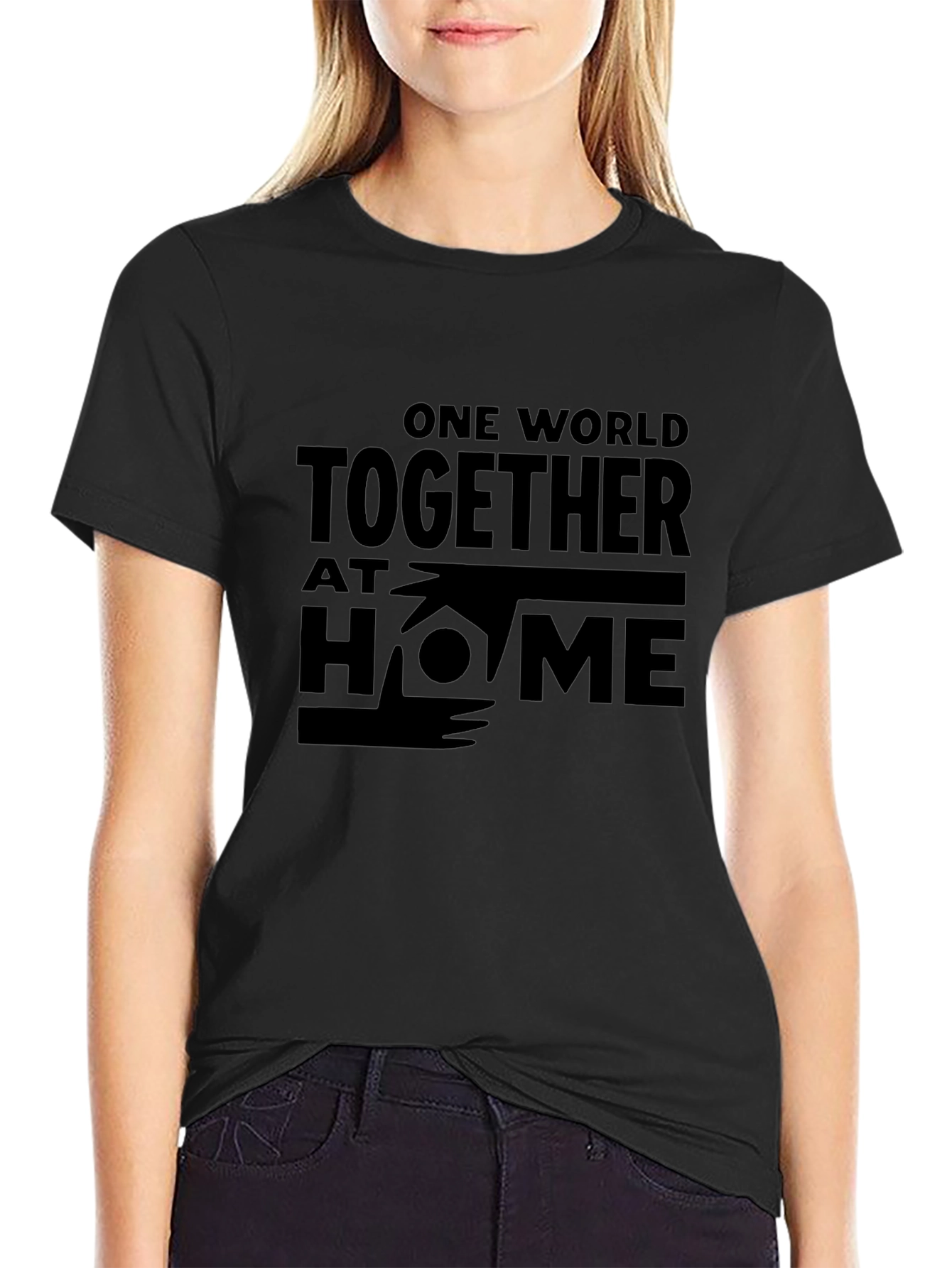 One World Together at Home Graphic Tee