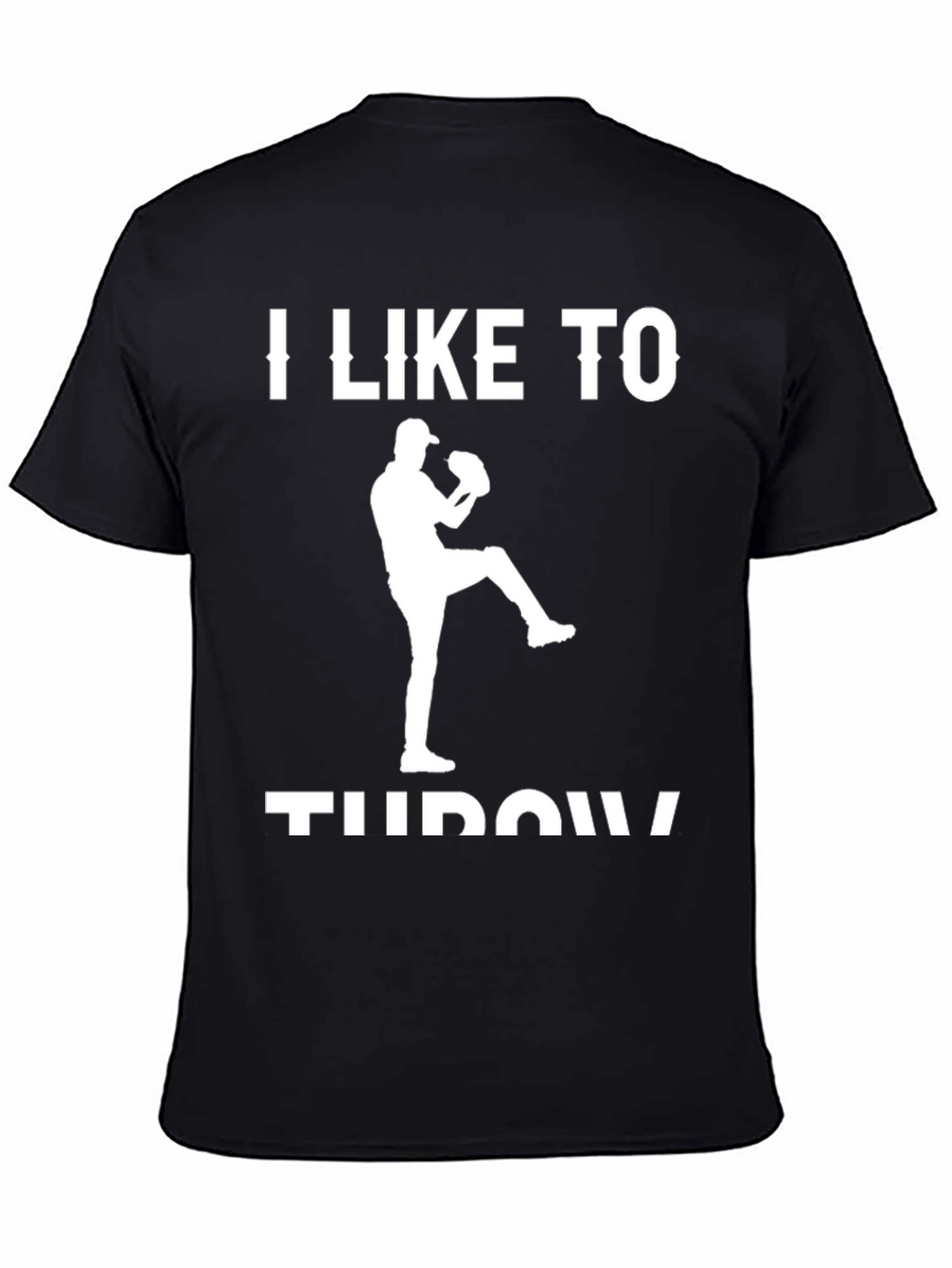 I Like To Throw T-Shirt - Baseball Pitcher Tee