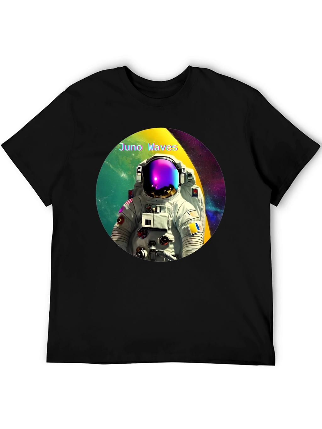 Juno Waves Astronaut Graphic Tee