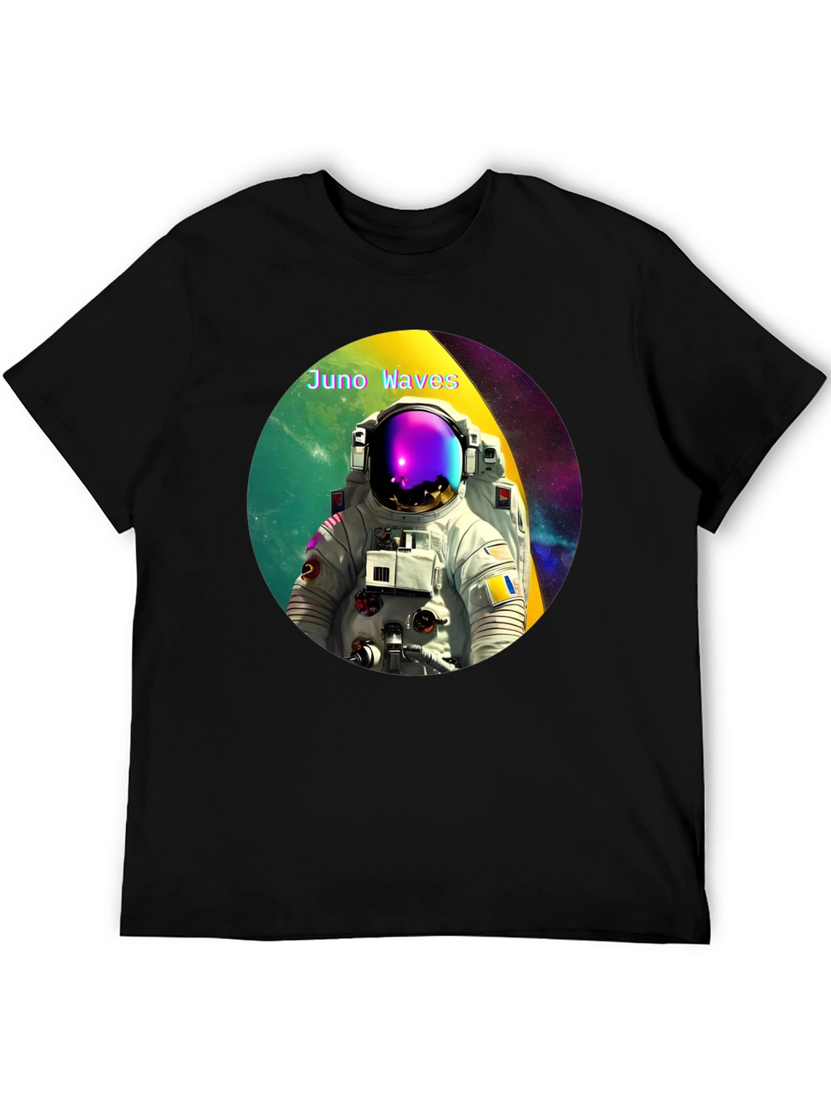 Juno Waves Astronaut Graphic Tee