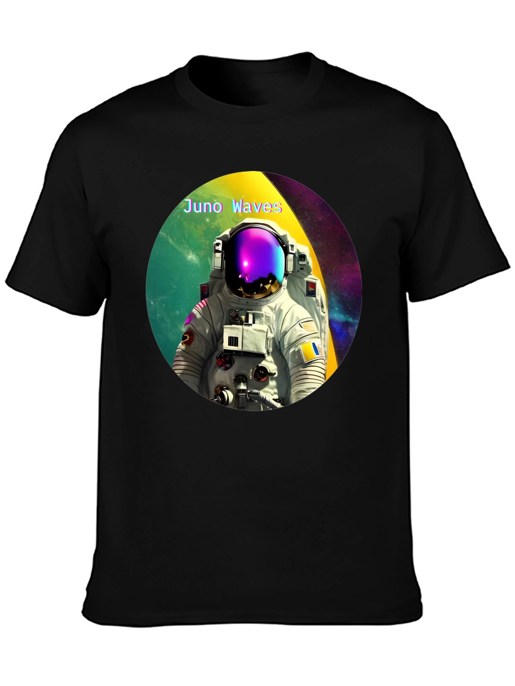 Juno Waves Astronaut Graphic Tee