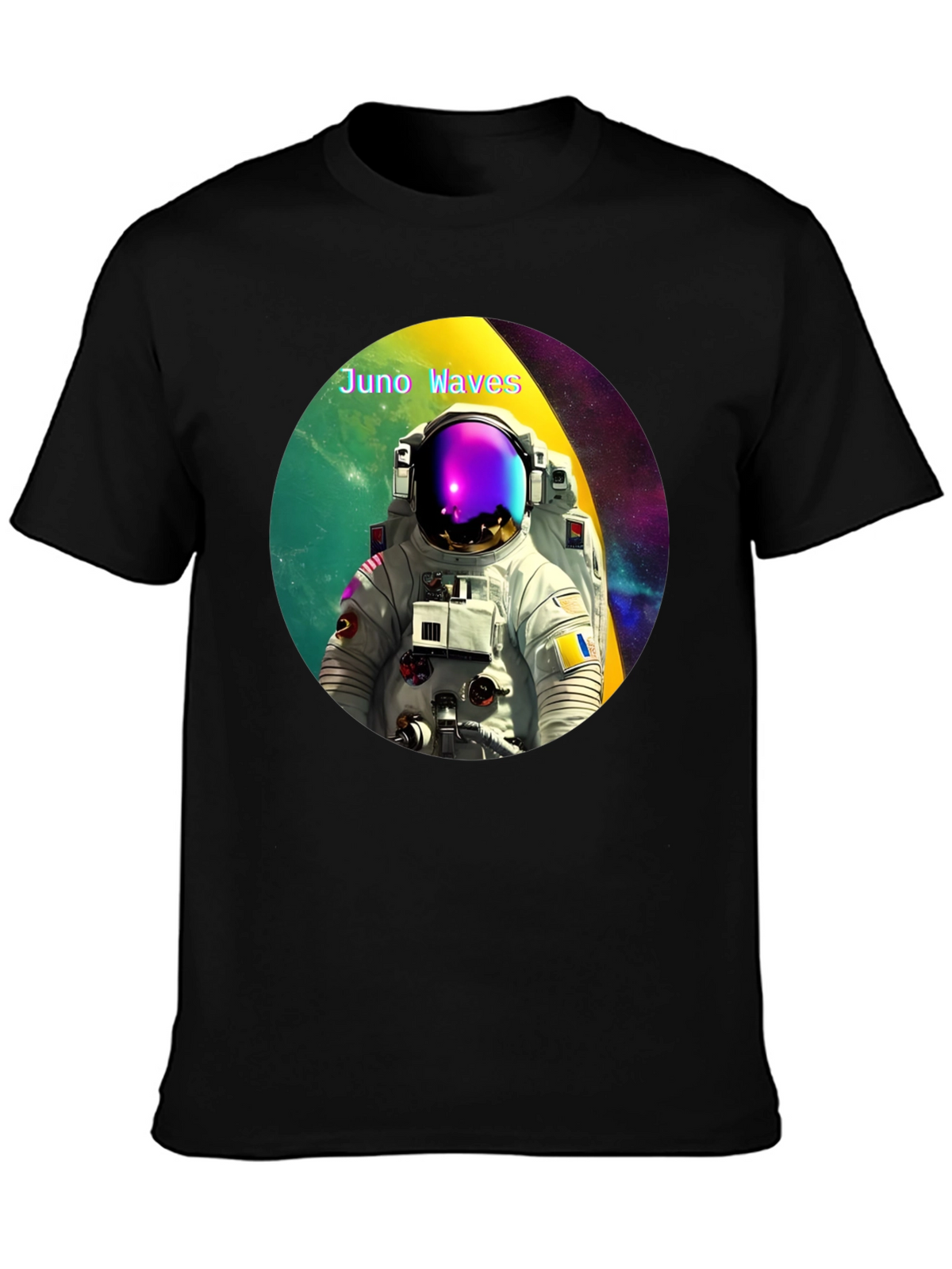 Juno Waves Astronaut Graphic Tee