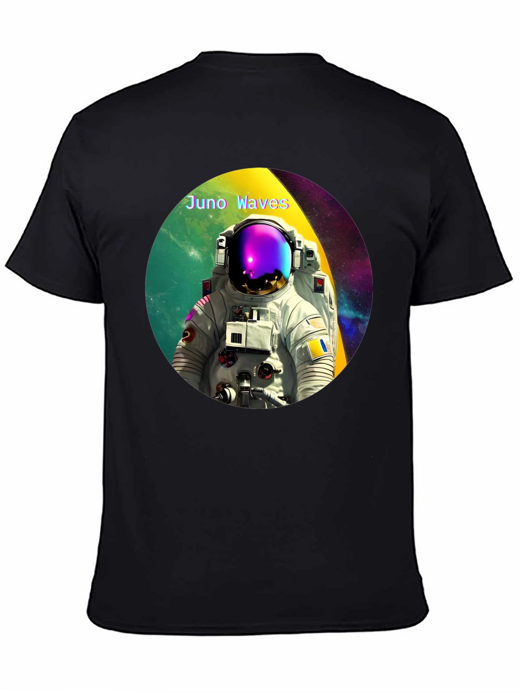 Juno Waves Astronaut Graphic Tee