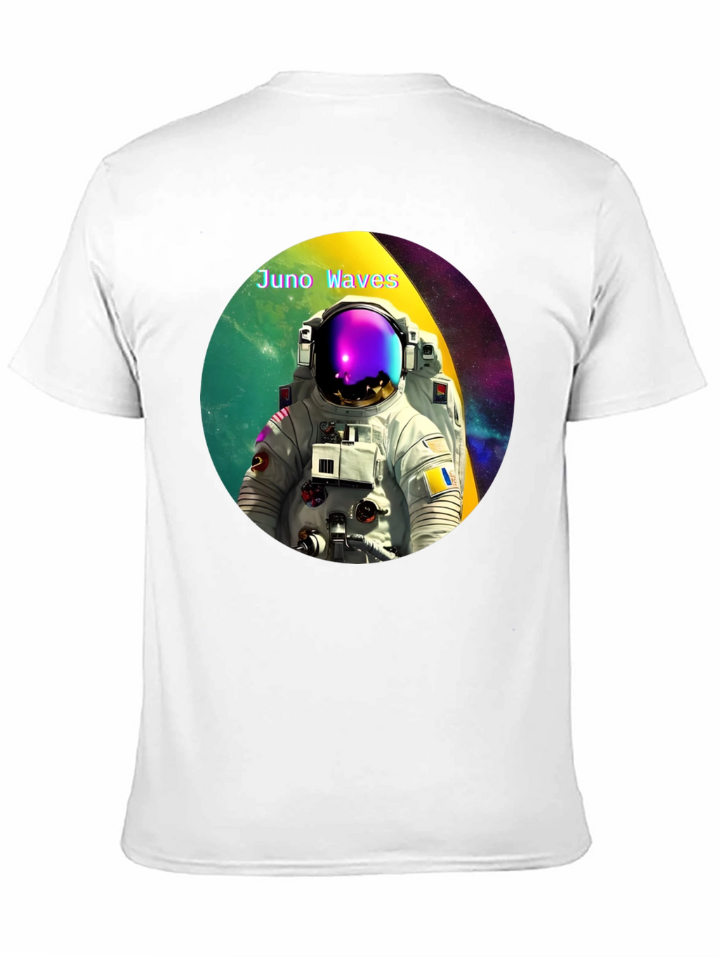 Juno Waves Astronaut Graphic Tee