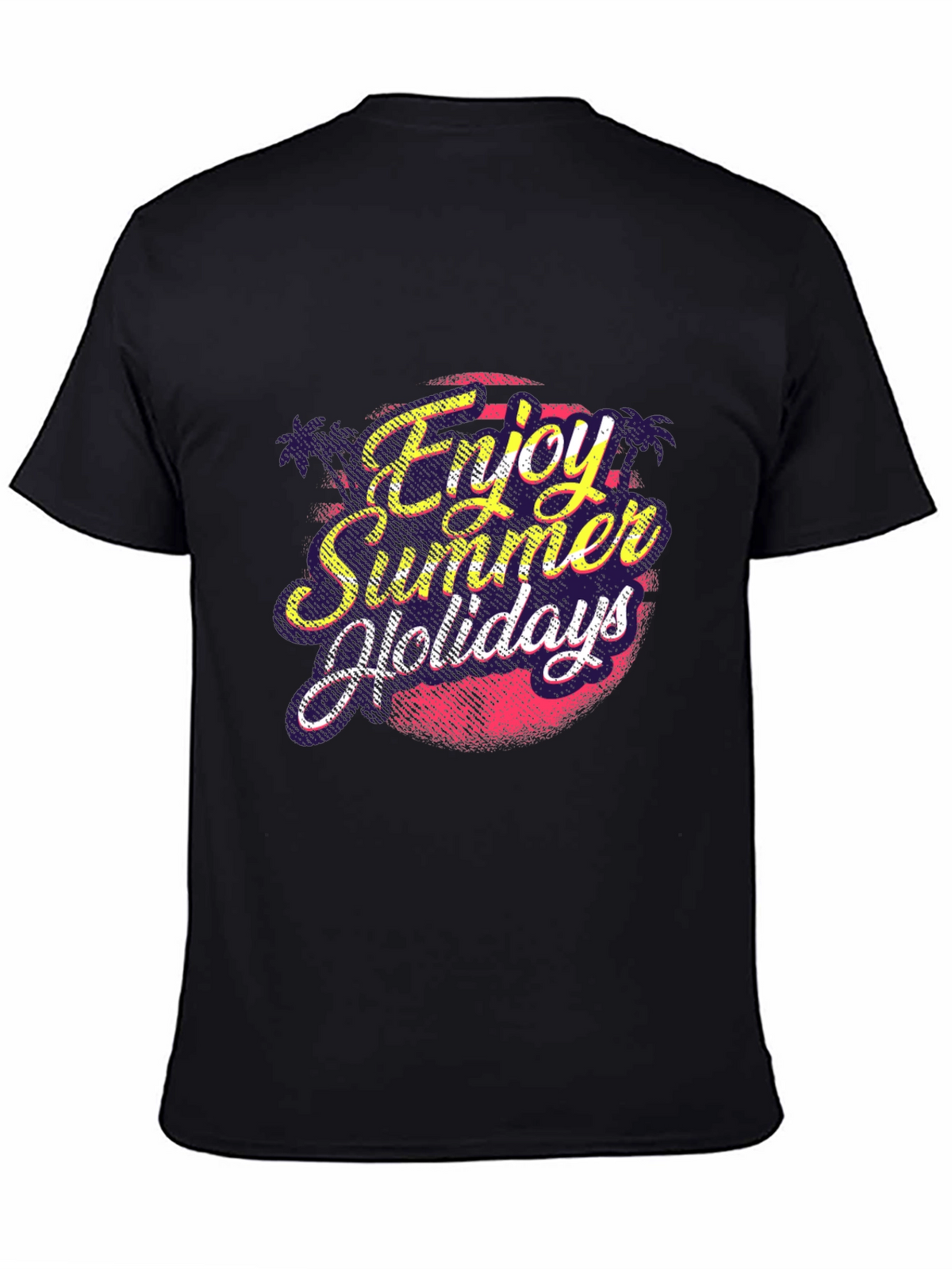 Enjoy Summer Holidays Graphic T-Shirt
