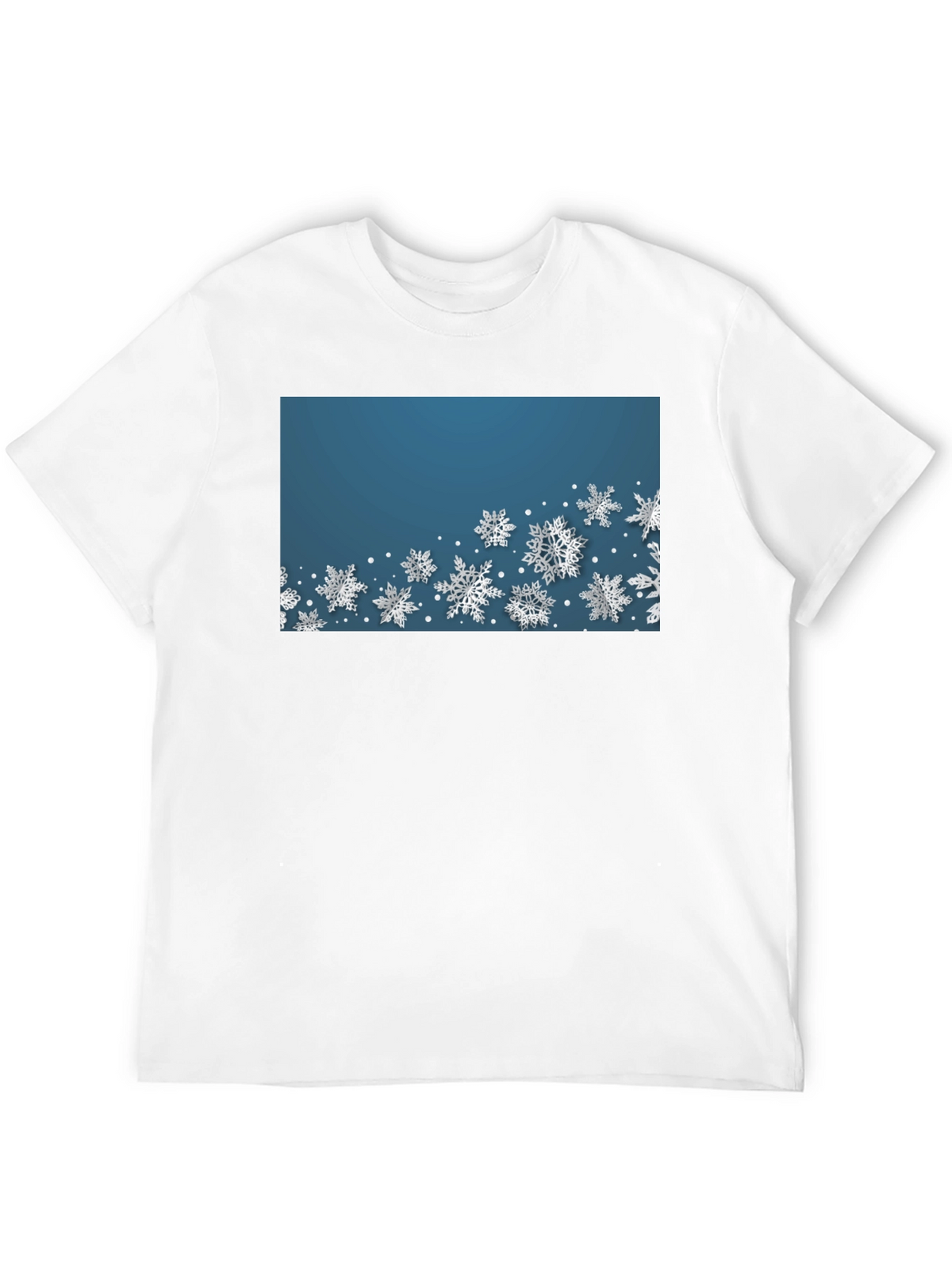Snowflake Graphic Tee - Winter Holiday Shirt