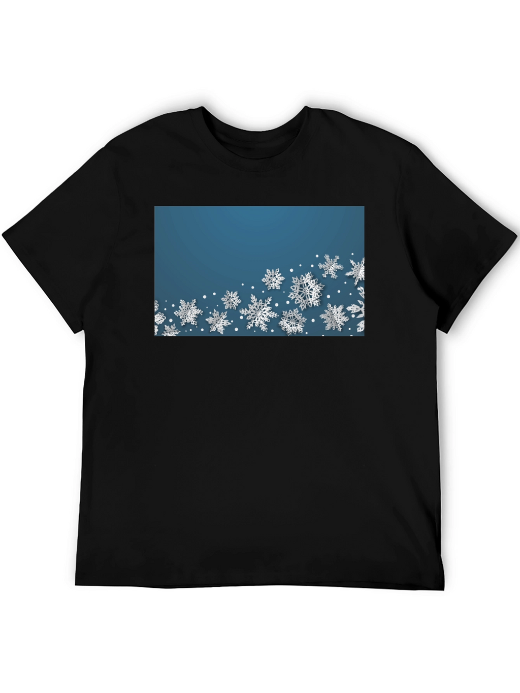 Snowflake Graphic Tee - Winter Holiday Shirt