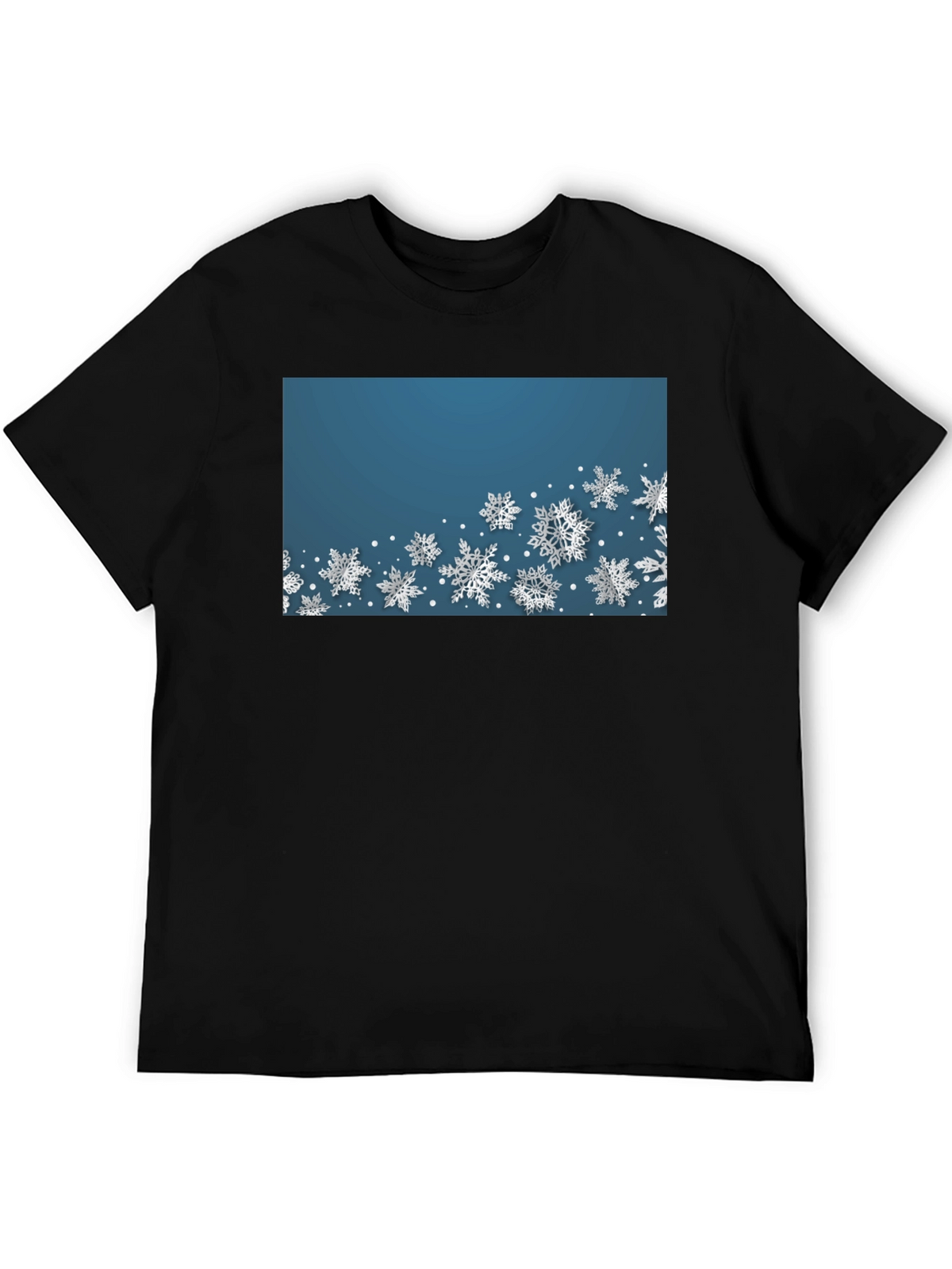 Snowflake Graphic Tee - Winter Holiday Shirt