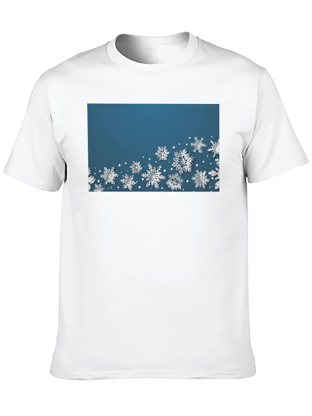 Snowflake Graphic Tee - Winter Holiday Shirt